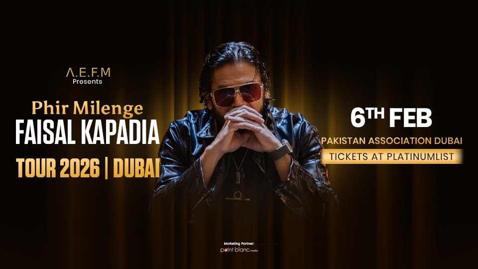 Phir Milenge | Faisal Kapadia – Live in Dubai 2026