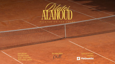 Pilates By the court with Alanoud Alomani