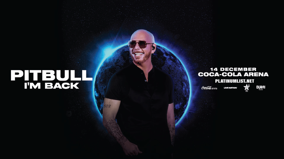 Pitbull at Coca-Cola Arena,Dubai 2025 United Arab Emirates