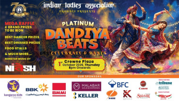 Platinum Dandiya Beats at Crowne Plaza, Bahrain