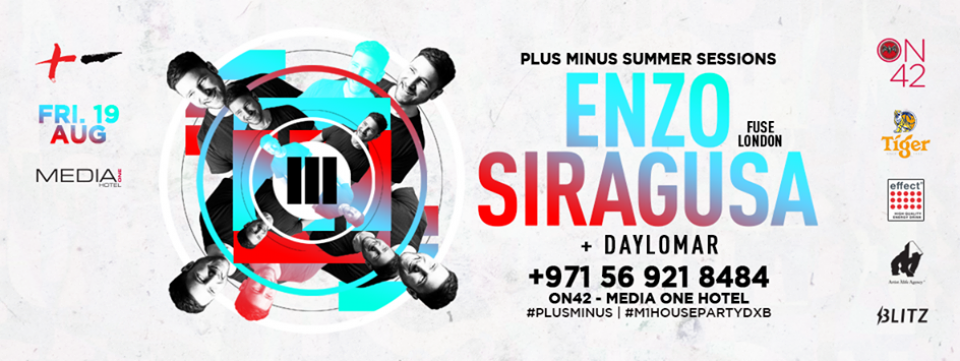 Plus Minus Summer Session #5 w/ Enzo Siragusa Plus Minus Summer Session #5 w/ Enzo Siragusa