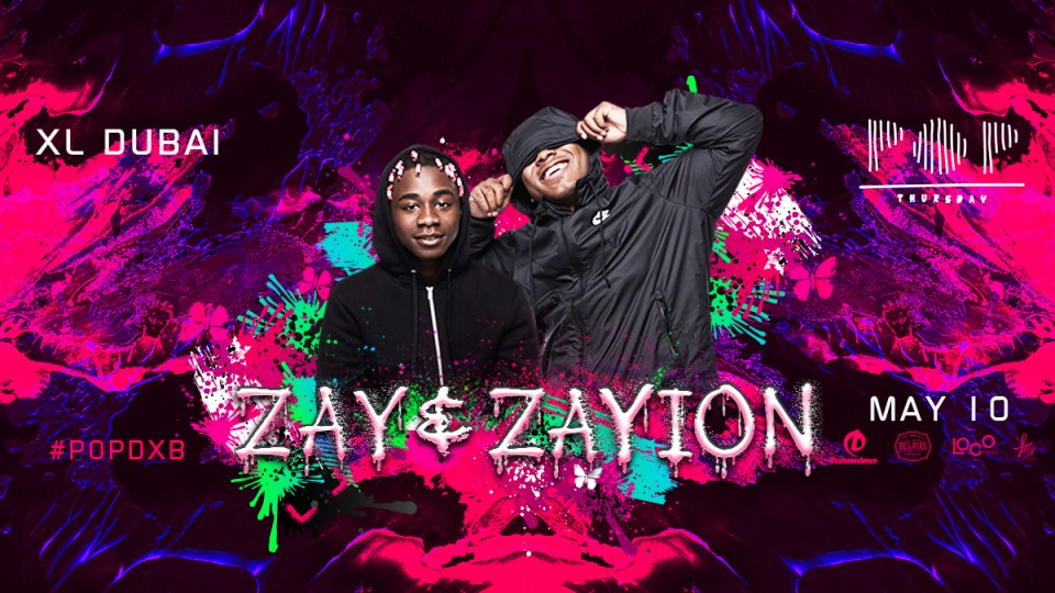 POP Thursday feat. American Hip hop duo, Zay & Zayion POP Thursday feat. American Hip hop duo, Zay & Zayion