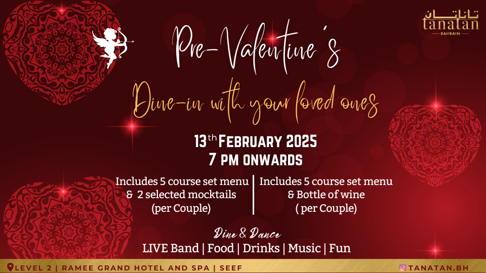 Pre-Valentine's Day at Tanatan - Ramee Grand Hotel