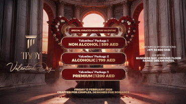 Pre-Valentine's Day at Troy in Dubai