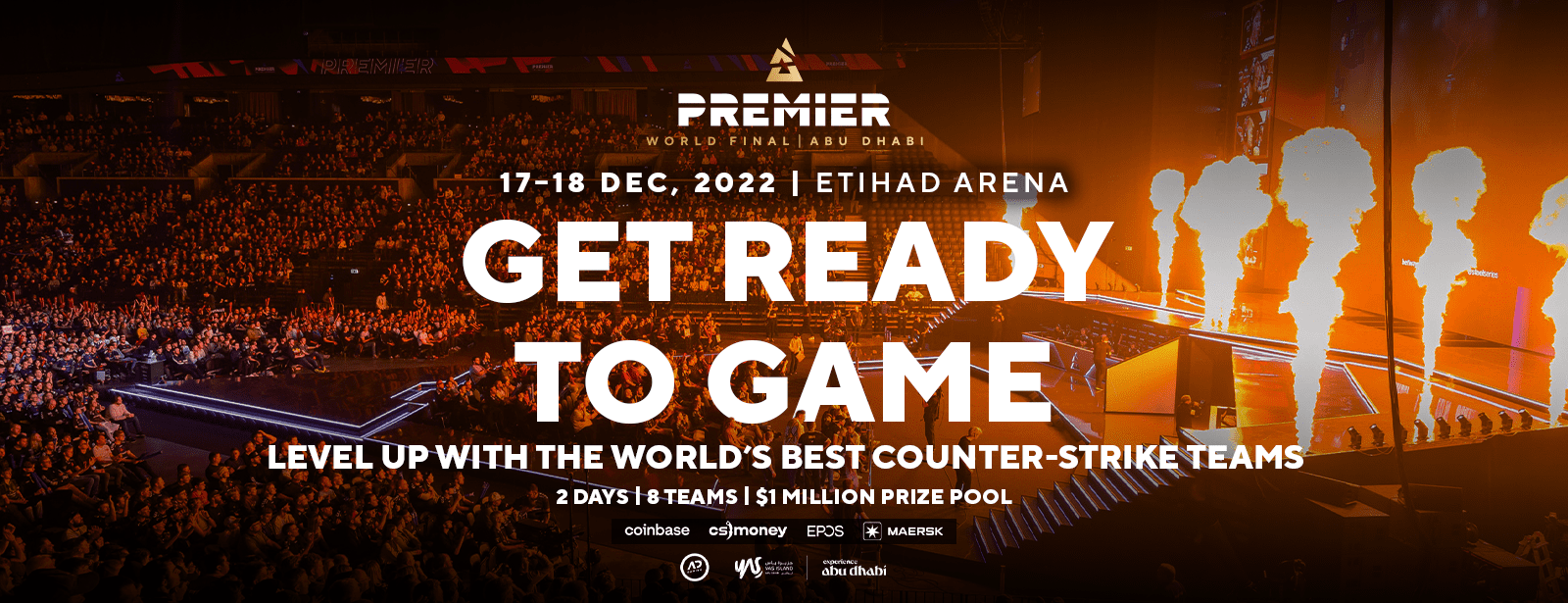 BLAST Premier World Final 2022 in Abu Dhabi Tickets, 2022 Sport Event -  Platinumlist.net