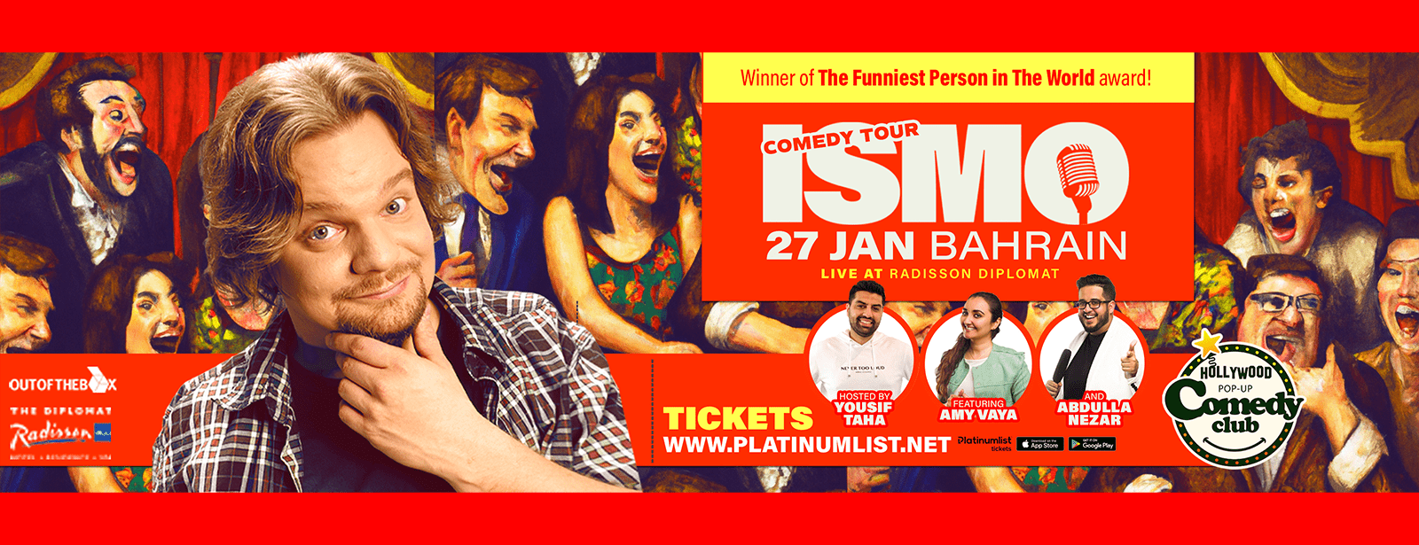 Ismo Standup Comedy Show at Manama, Bahrain