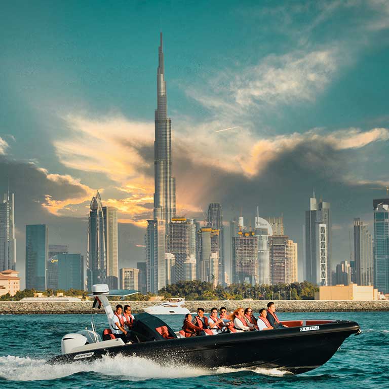 Another view of Luxury Speed Boat Tour by The Black Boats at The Black Boats