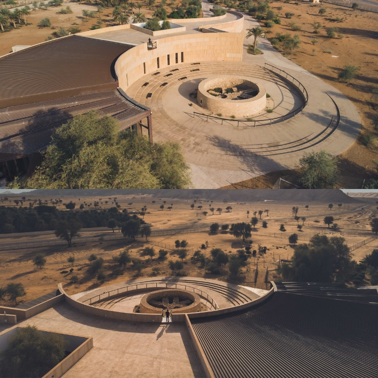 Another view of Mleiha Archaeological Center at Mleiha Archaeological Centre