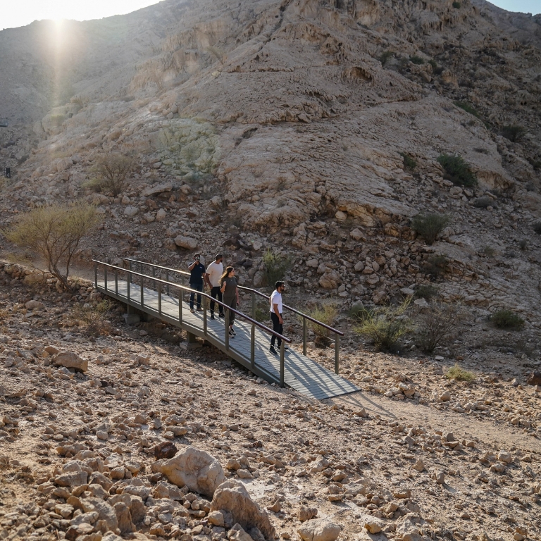 Another view of Valley Of The Caves Tour at Mleiha Archaeological Centre