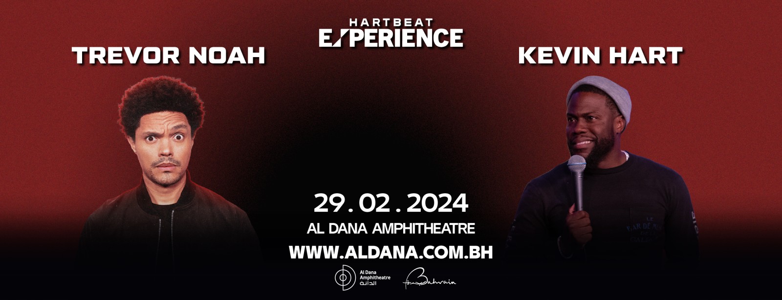 Trevor Noah & Kevin Hart Live in Al Dana Amphitheatre