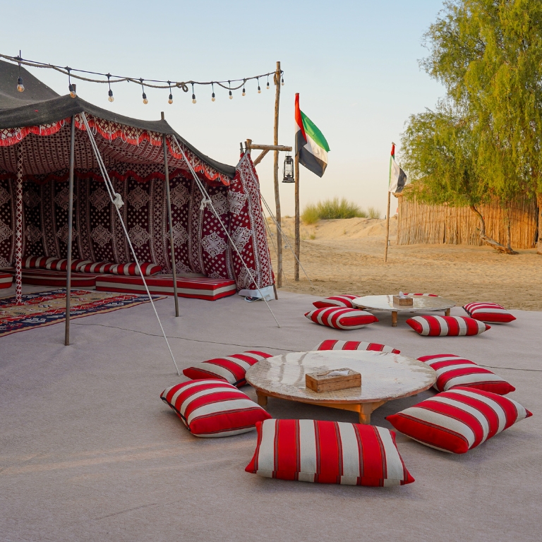 Another view of Evening Luxury Heritage Safari at Al Marmoom Bedouin Experience at Al Qudra