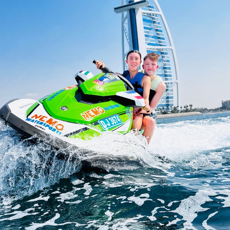 Another view of Jet Ski Tour Dubai at Nemo WaterSports Jet Ski & Flyboard Dubai