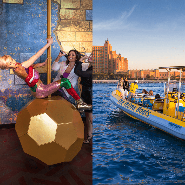 Another view of 99 Minutes Premium Boat Tour + FREE Madame Tussauds - Combo at Yellow Boats (Dubai)