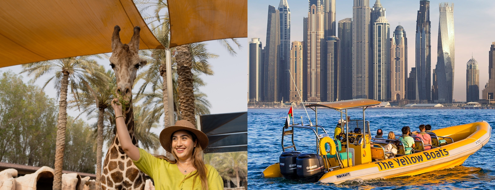99 Minutes Premium Boat Tour + FREE Emirates Park Zoo - Combo Top-Rated Attractions at dubaitrades.com 99 Minutes Premium Boat Tour + FREE Emirates Park Zoo - Combo Top-Rated Attractions at dubaitrades.com