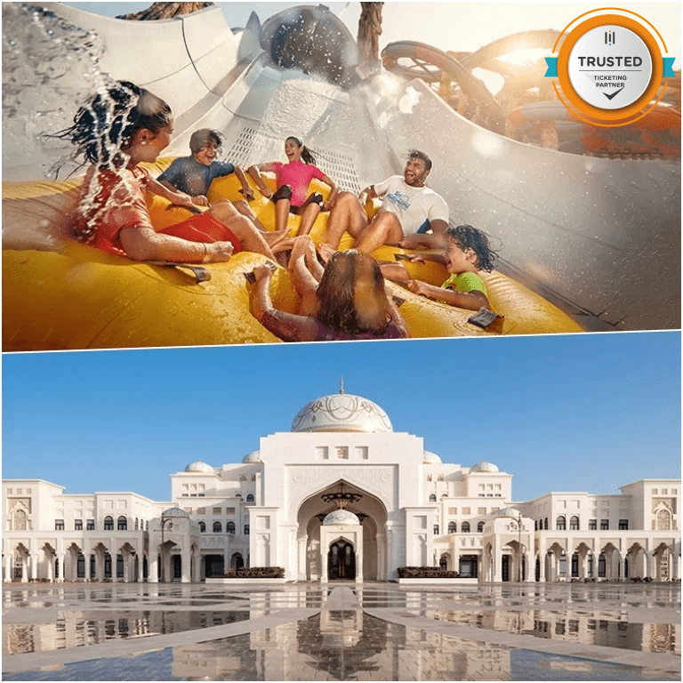Another view of Yas Waterworld Abu Dhabi + Qasr Al Watan - Combo at Abu dhabi