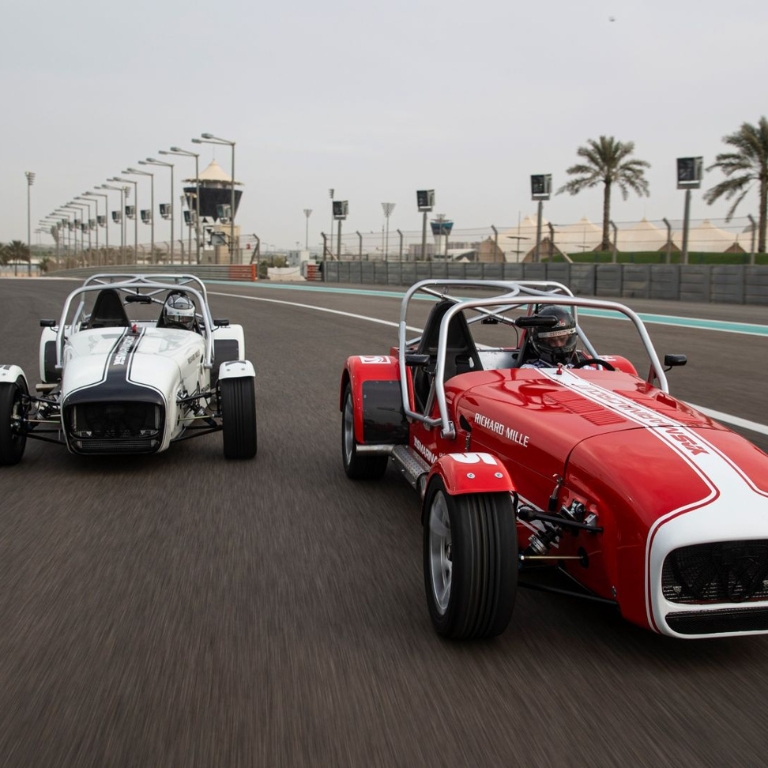 Another view of Yas Marina Circuit Driving Experience - Caterham Seven Express at Yas Marina Circuit, Yas Island Abu Dhabi