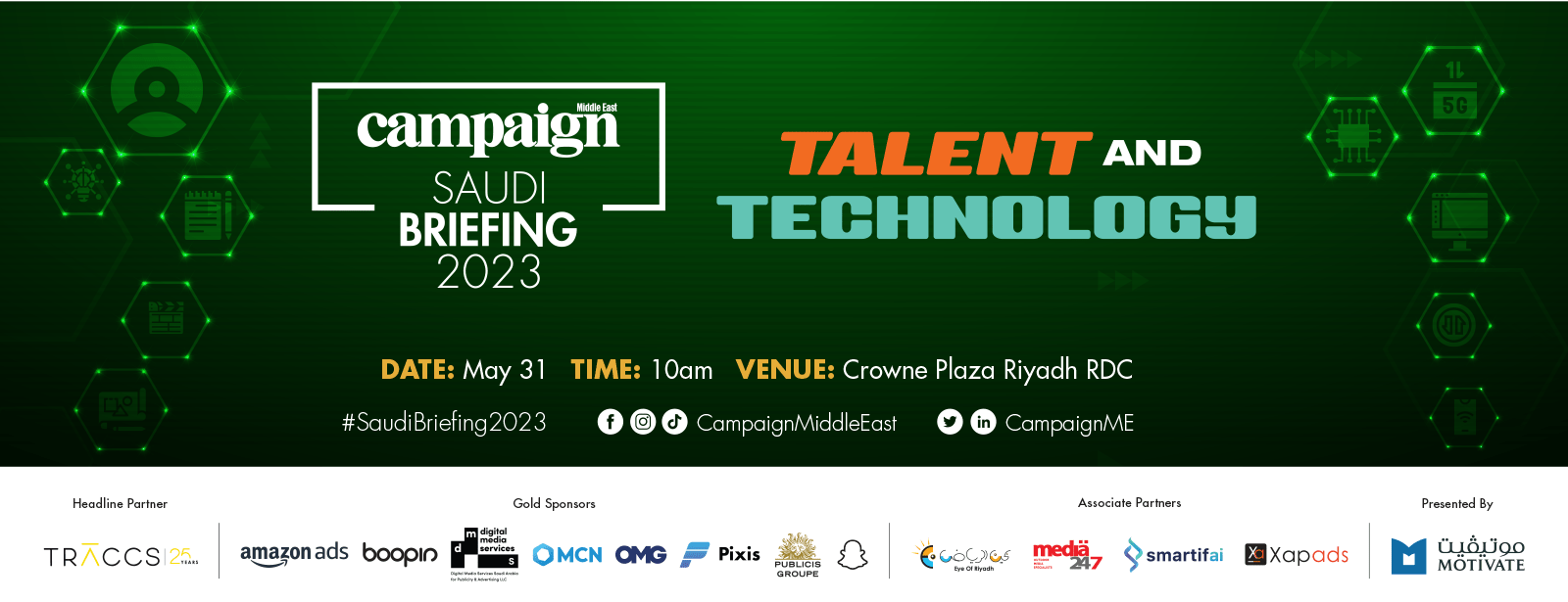 Campaign Saudi Briefing October 16 : Talent and Technology Conferences at emiratesoffers.com
