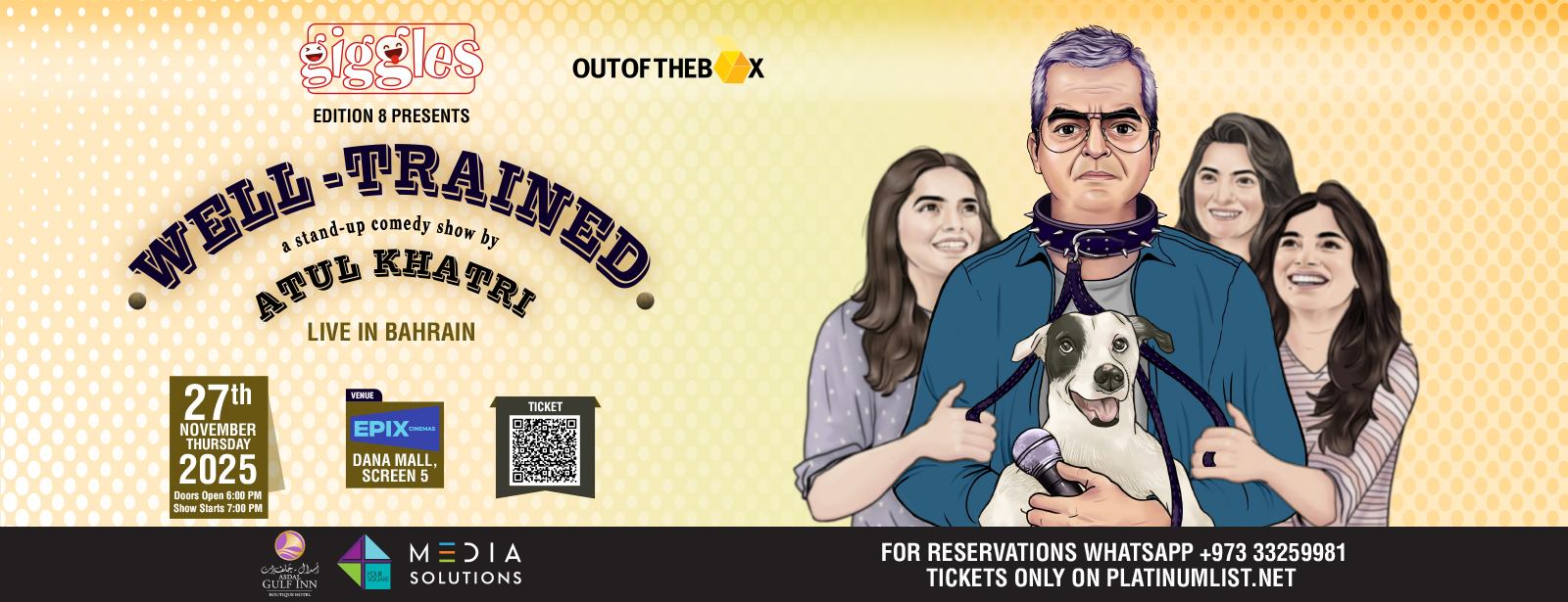 Atul Khatri Live in Bahrain Comedy Events at dubaitrades.com