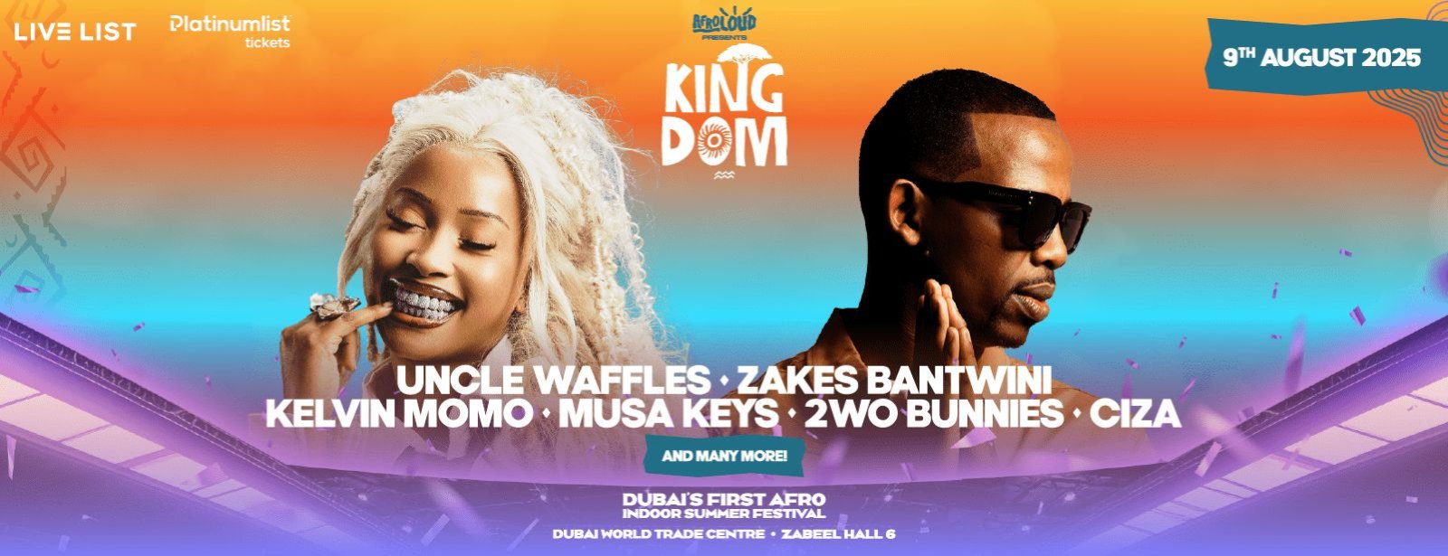 Kingdom: The First Afro Indoor Summer Festival in Dubai Nightlife at dubaitrades.com