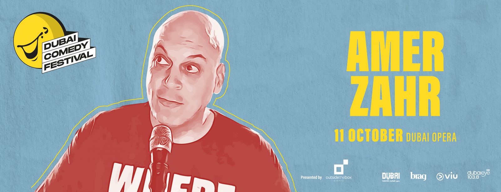 Amer Zahr Live at Dubai Comedy Festival 2025 Dubai Comedy Festival at dubaitrades.com