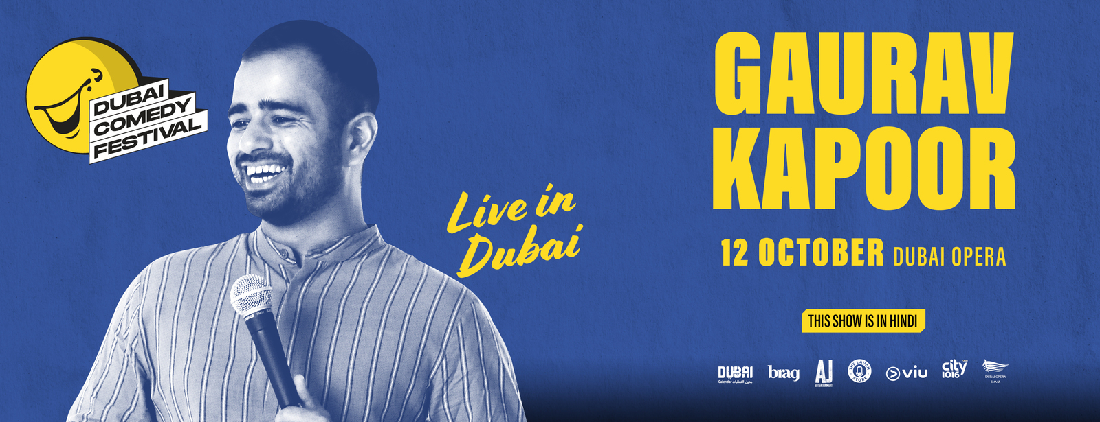 Gaurav Kapoor Live at Dubai Comedy Festival 2025 Dubai Comedy Festival at dubaitrades.com