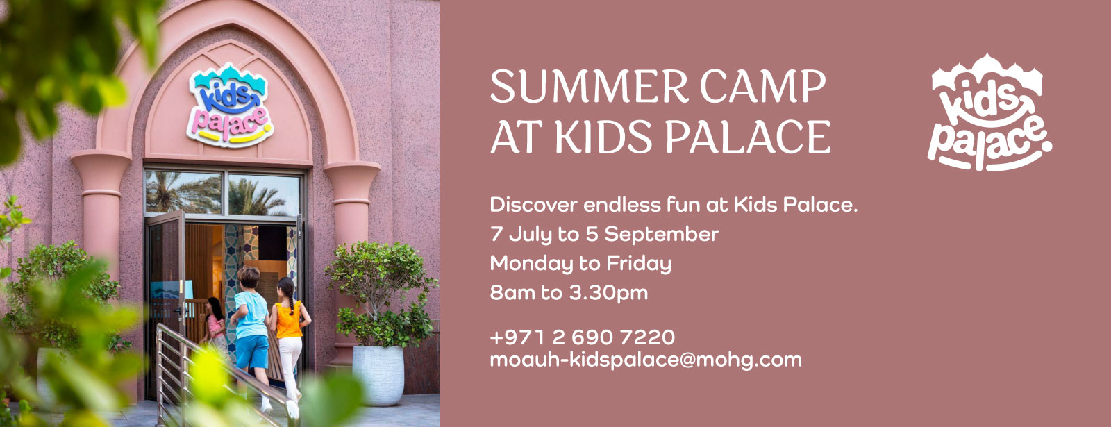 Ultimate Summer Camp Adventure at Kids Palace, Emirates Palace Mandarin Oriental in Abu Dhabi Experiences at dubaitrades.com