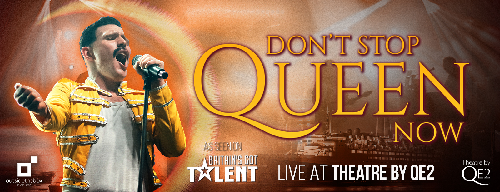 Don't Stop Queen Now at Theatre by QE2 in Dubai Concerts at dubaitrades.com