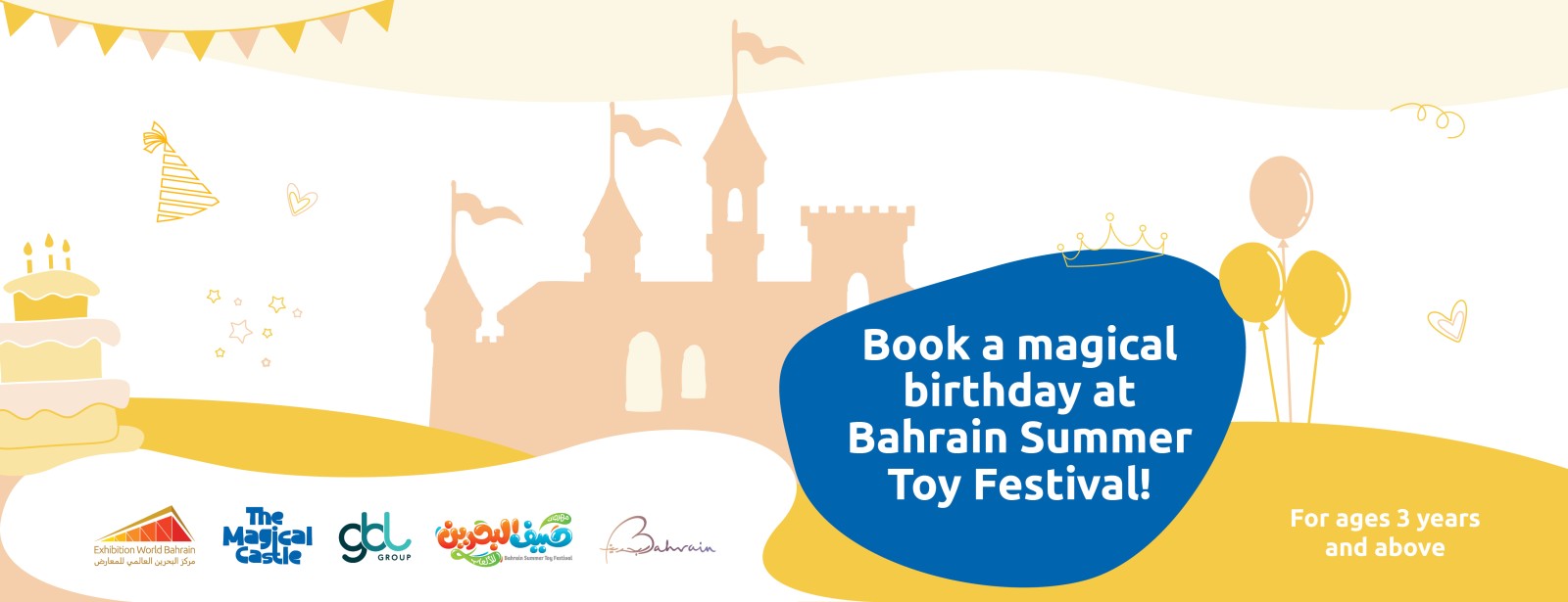 Magical Birthday at Bahrain Summer Toy Festival Kids Events at dubaitrades.com