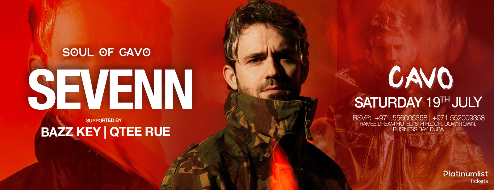 Soul of Cavo Presents Sevenn Live in Dubai