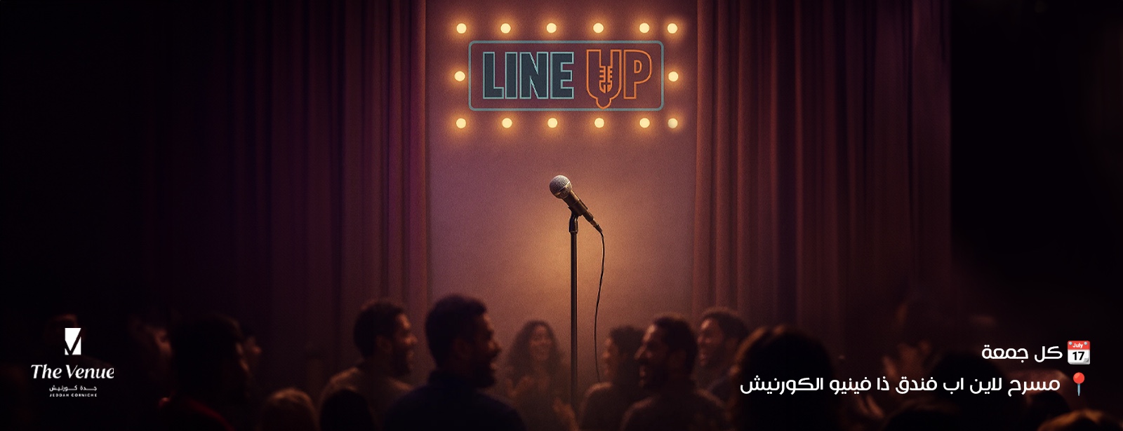 A Special Stand-Up Comedy Night At Line-Up in Jeddah