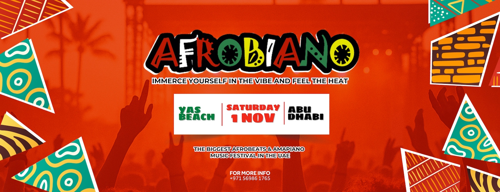Afrobiano Festival at Yas Beach in Abu Dhabi Nightlife at dubaitrades.com