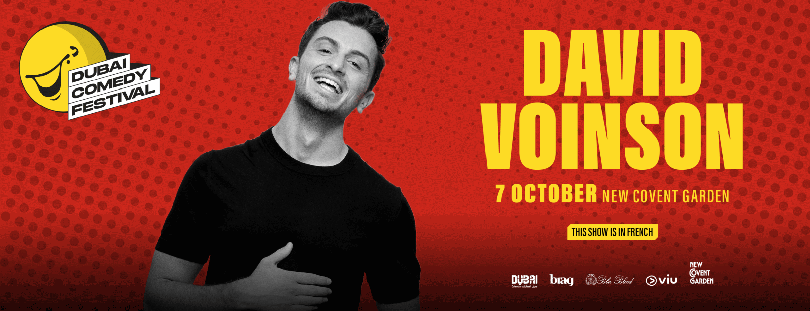 David Voinson Live at Dubai Comedy Festival Dubai Comedy Festival at dubaimasala.com