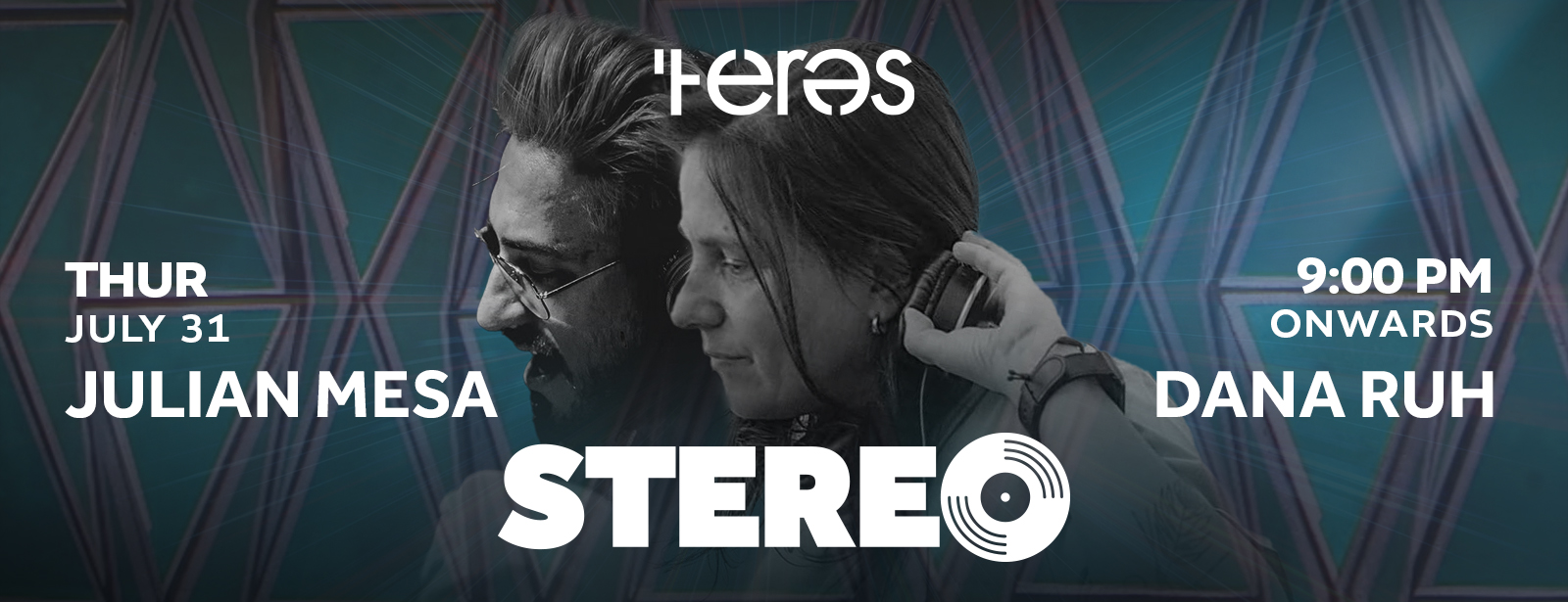 ستيريو تقدّم: دانا روه (Cocoon/Brouqade) في تيريس – مطعم جي جي الأيرلندي