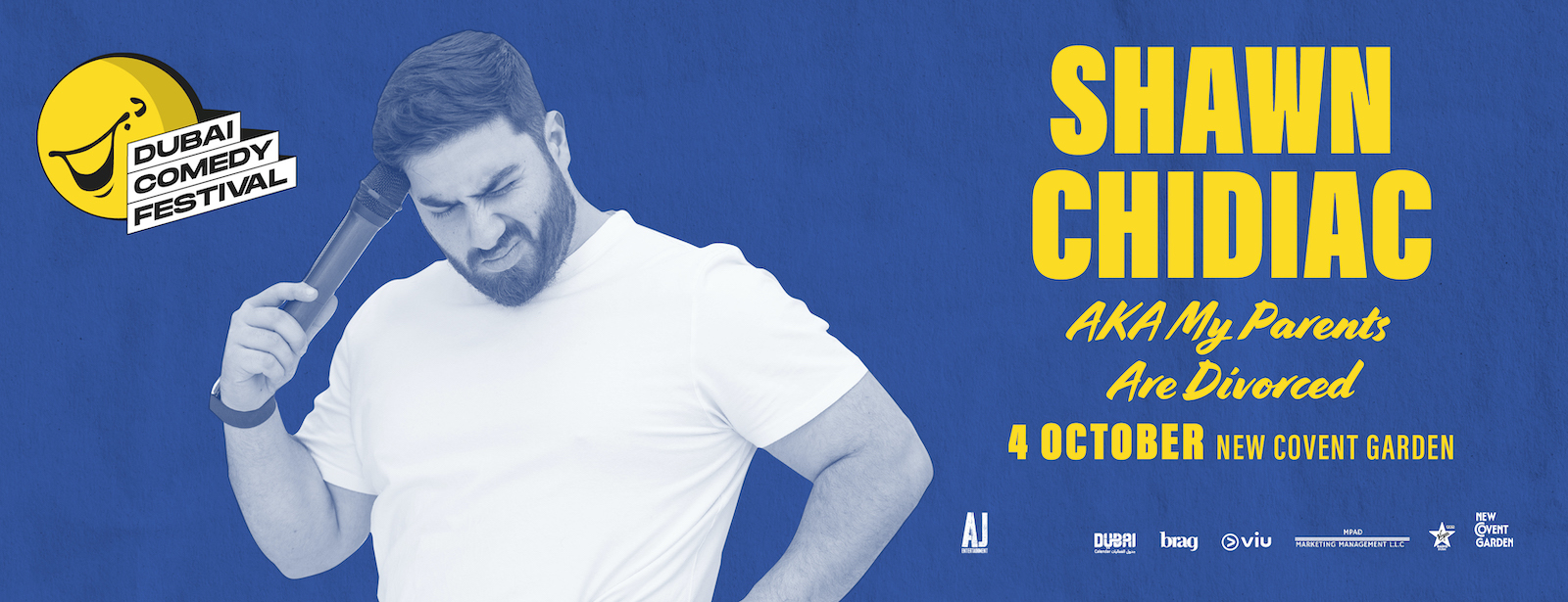 Shawn Chidiac aka My Parents are Divorced Live at Dubai Comedy Festival Dubai Comedy Festival at dubaimasala.com