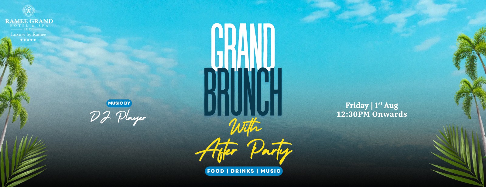 Grand Brunch with After Party at Ramee Grand Brunches at dubaitrades.com