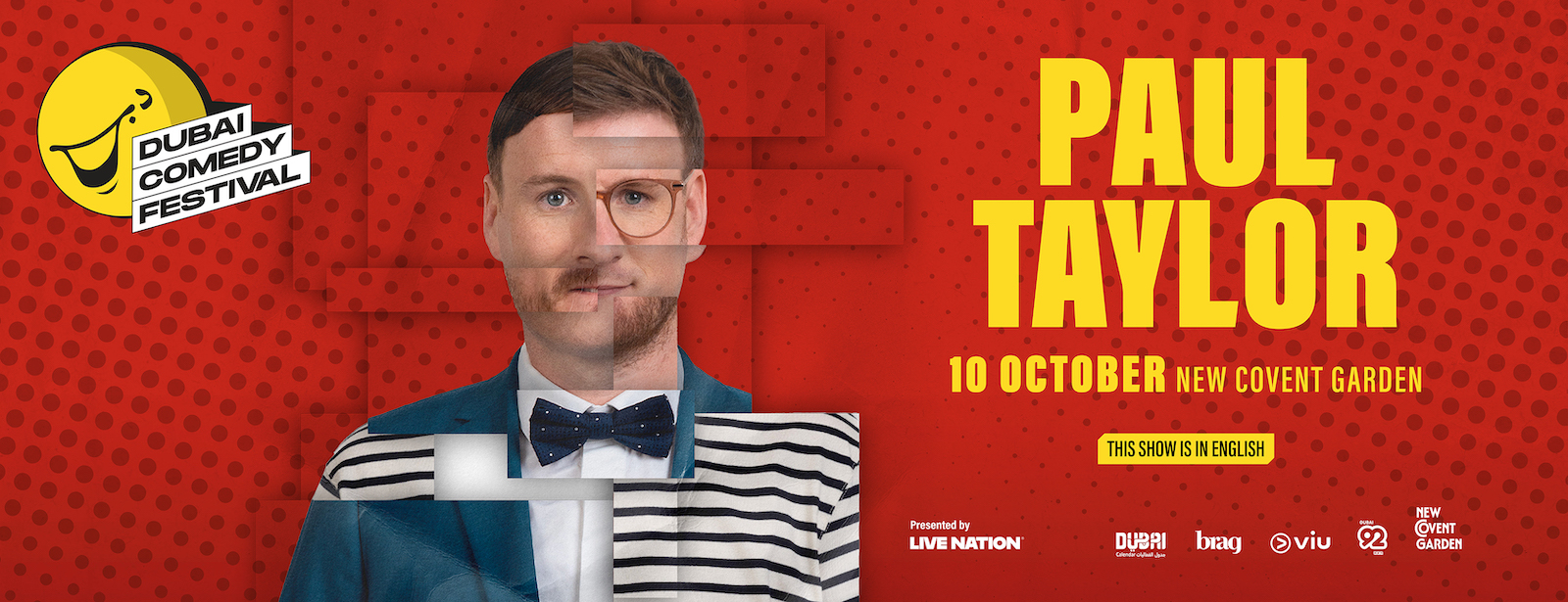 Paul Taylor Live at Dubai Comedy Festival Dubai Comedy Festival at dubaimasala.com