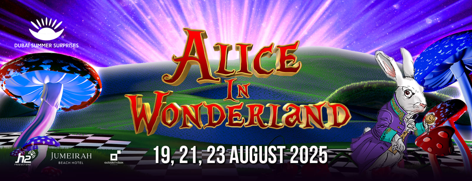 Alice in Wonderland at Jumeirah Beach Hotel Shows and Theatrical Plays at dubaitrades.com