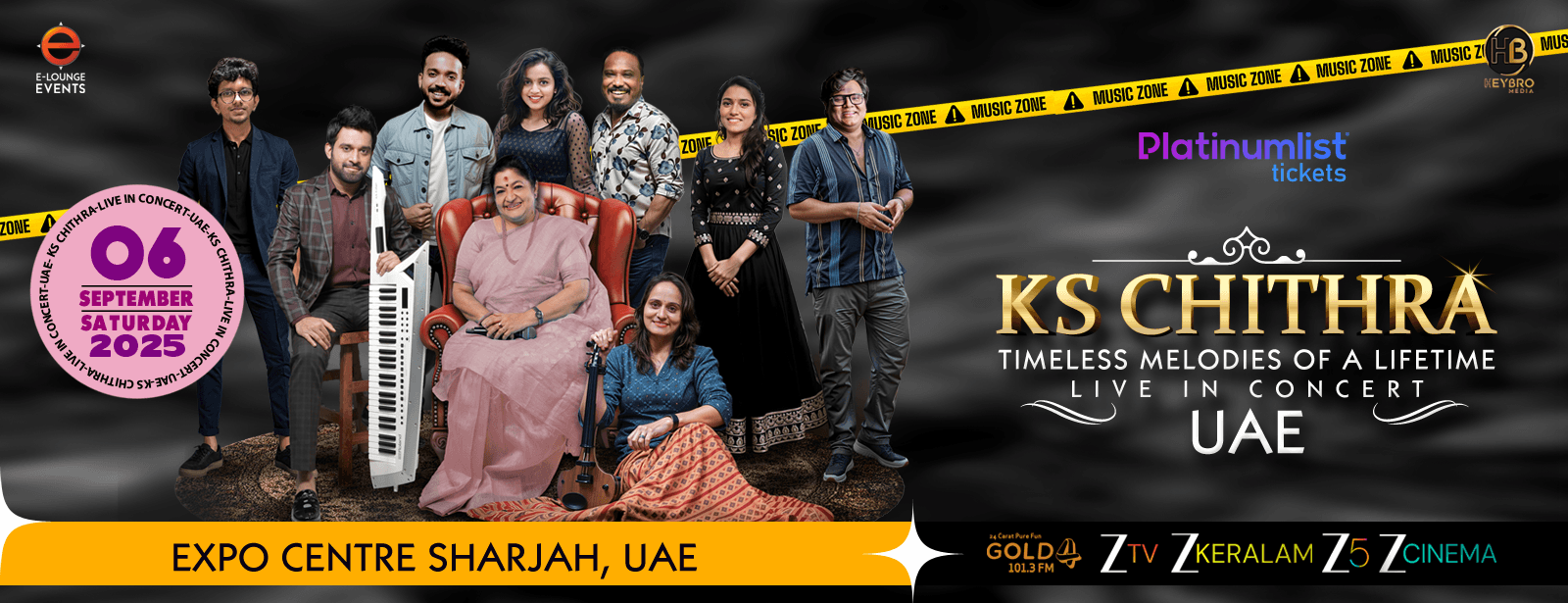 K S Chithra Live Concert in Sharjah Concerts at dubaitrades.com