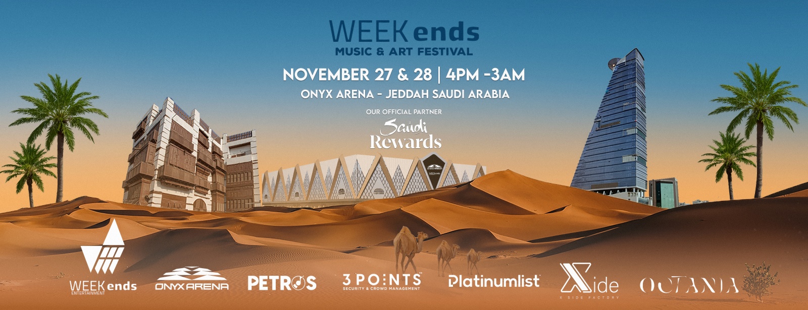 WEEKends Music & Art Festival in Jeddah Festival at dubaitrades.com