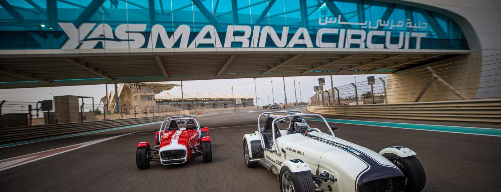 Yas Marina Circuit Passenger Ride - Caterham Seven 360 Experiences at dubaimasala.com