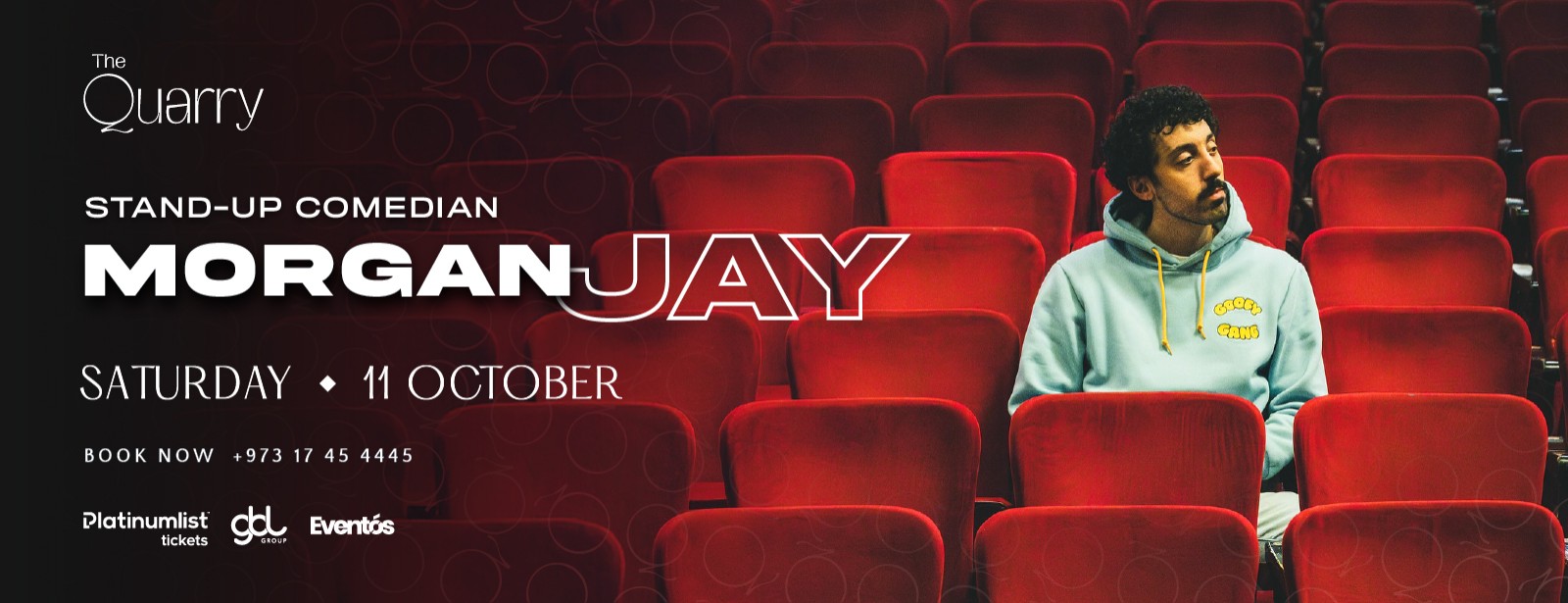 Morgan Jay Live at The Quarry Comedy Events at dubaimasala.com