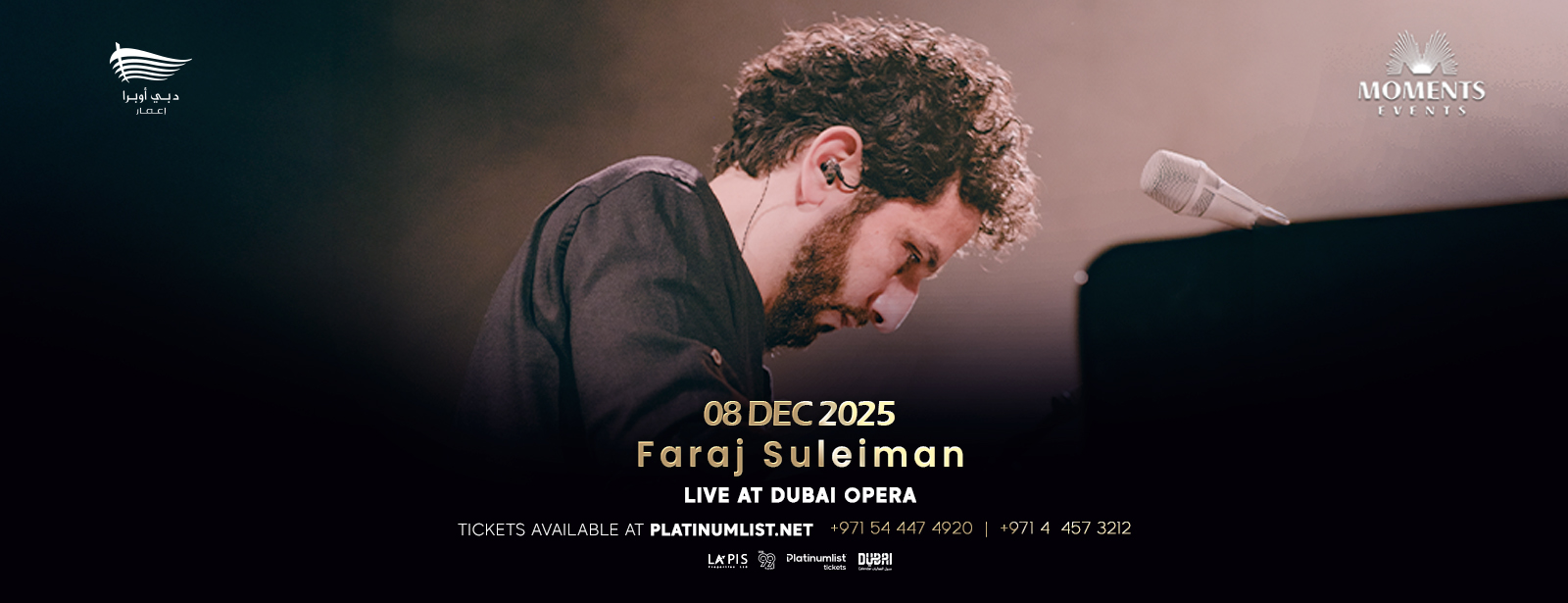 Faraj Suleiman live in Dubai Shows and Theatrical Plays at dubaitrades.com