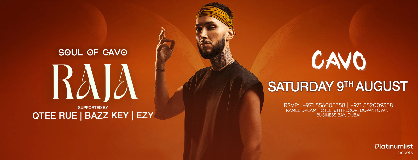Soul of Cavo Presents Raja Live in Dubai Nightlife at emiratesoffers.com