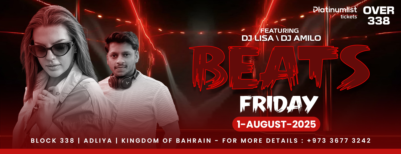 Beats Friday at Over338, Bahrain Nightlife at emiratesoffers.com