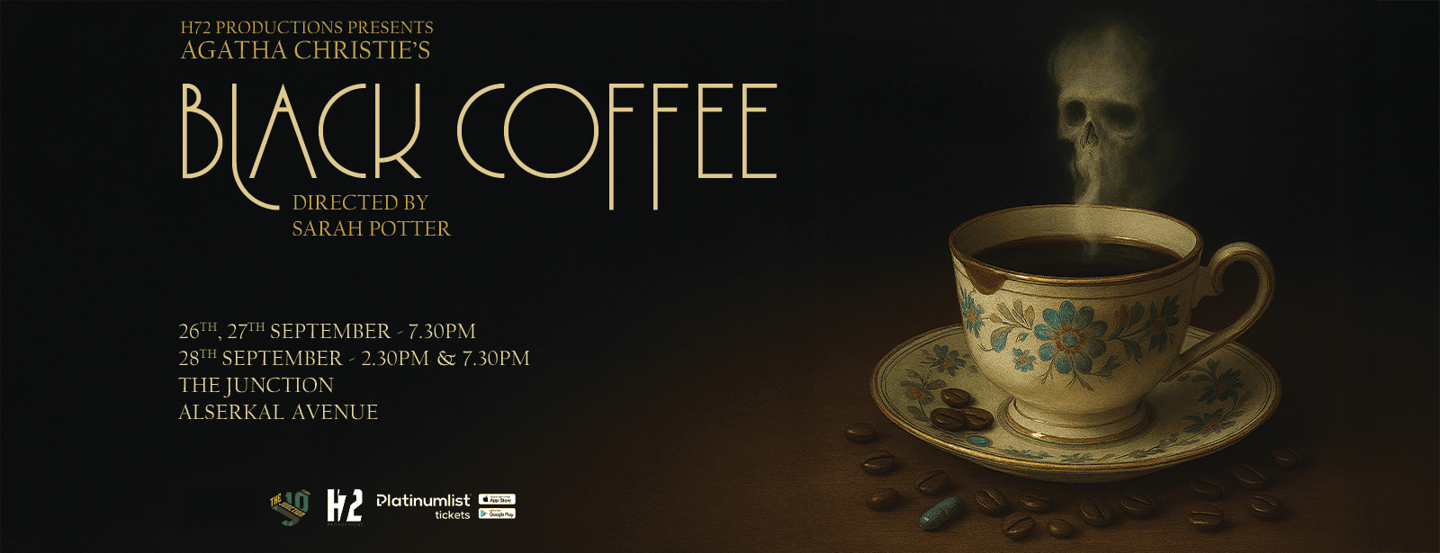 Black Coffee at The Junction in Dubai Shows and Theatrical Plays at shafqa.com