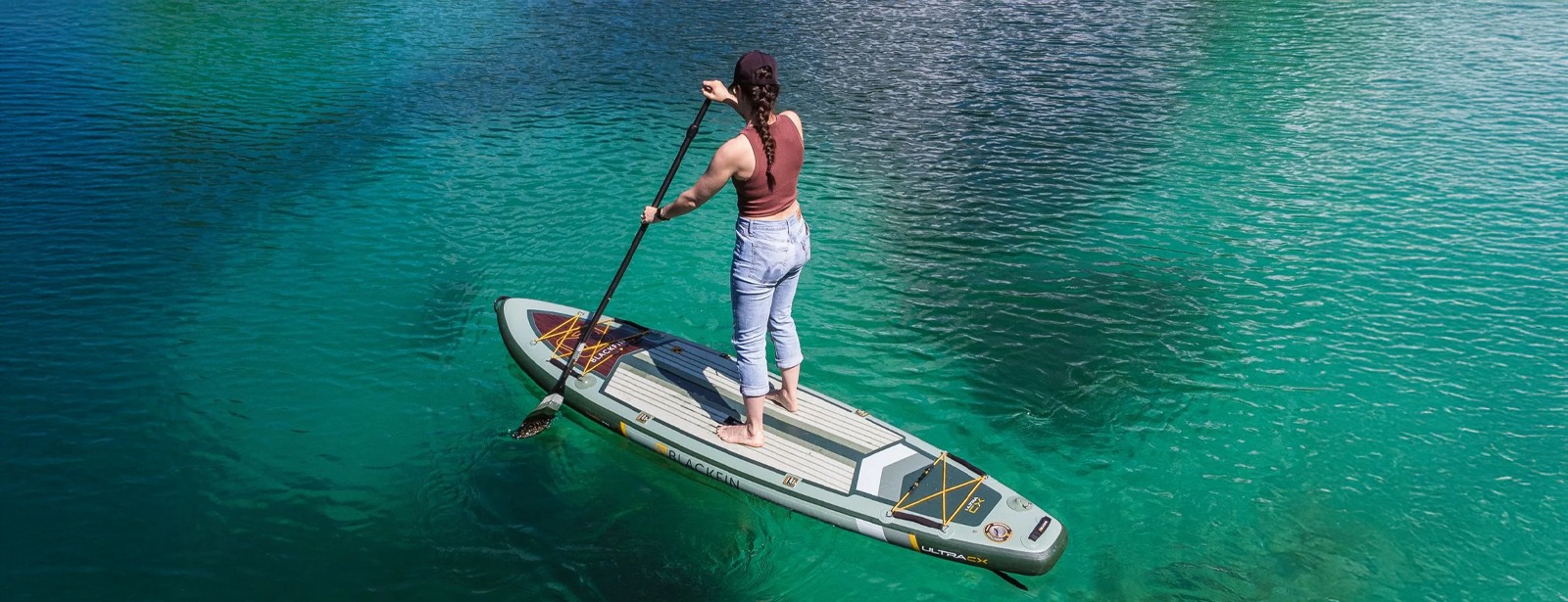 Paddleboarding at the sea at Old Mina Port - Qool Qatar Must-see attractions at dubaitrades.com
