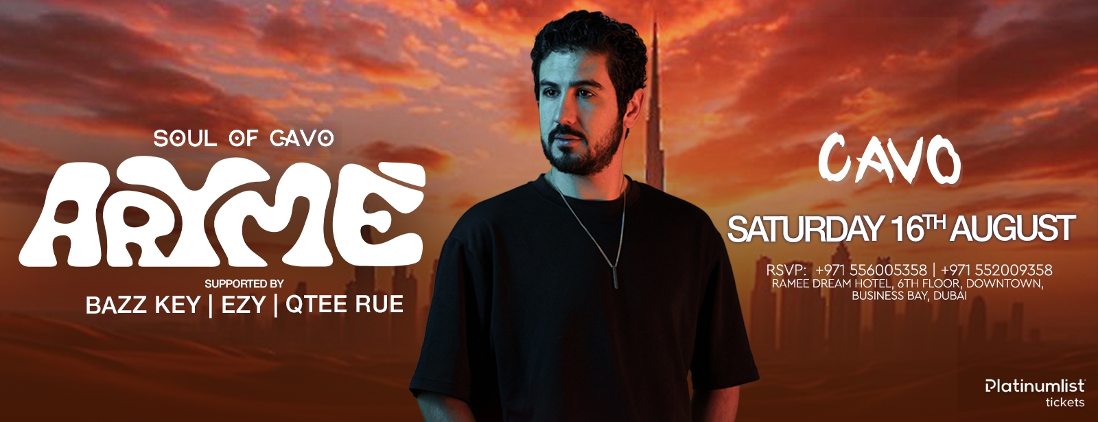 Soul of Cavo Presents Aryme Live in Dubai Nightlife at dubaitrades.com