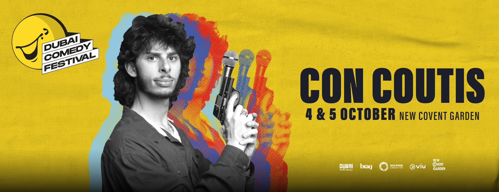 Con Coutis at Dubai Comedy Festival Dubai Comedy Festival at dubaitrades.com