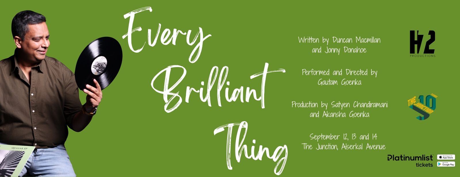 Every Brilliant Thing at The Junction in Dubai Shows and Theatrical Plays at emiratesoffers.com