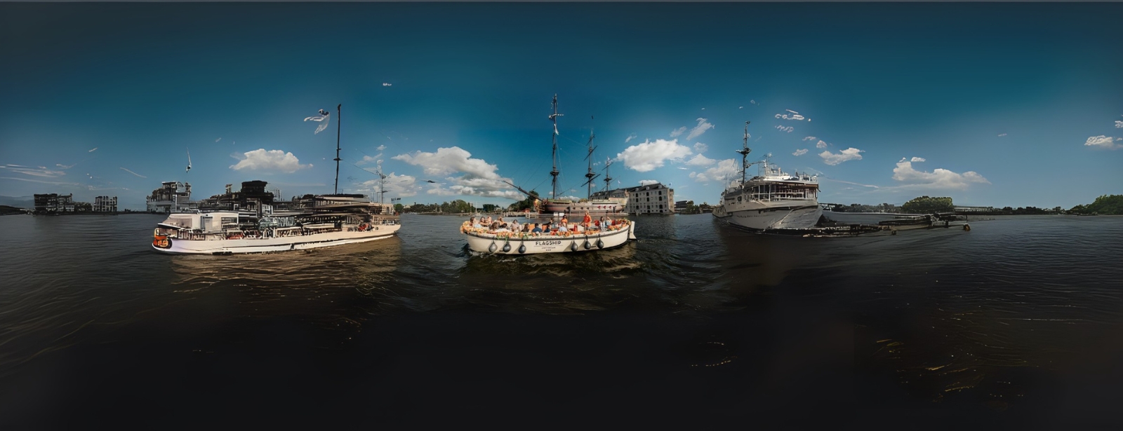 SAIL Amsterdam 2025: ड्रिंक के साथ ओपन बोट क्रूज़